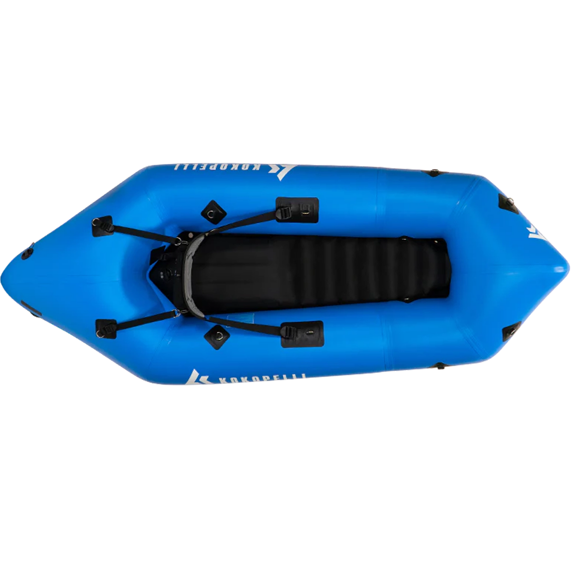 Kokopelli Recon Self Bailing Packraft Arctic Blue Top