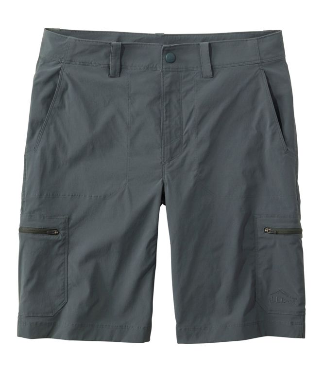 L.L. Bean Men's Cresta Hiking Shorts, 10" Shadow Green