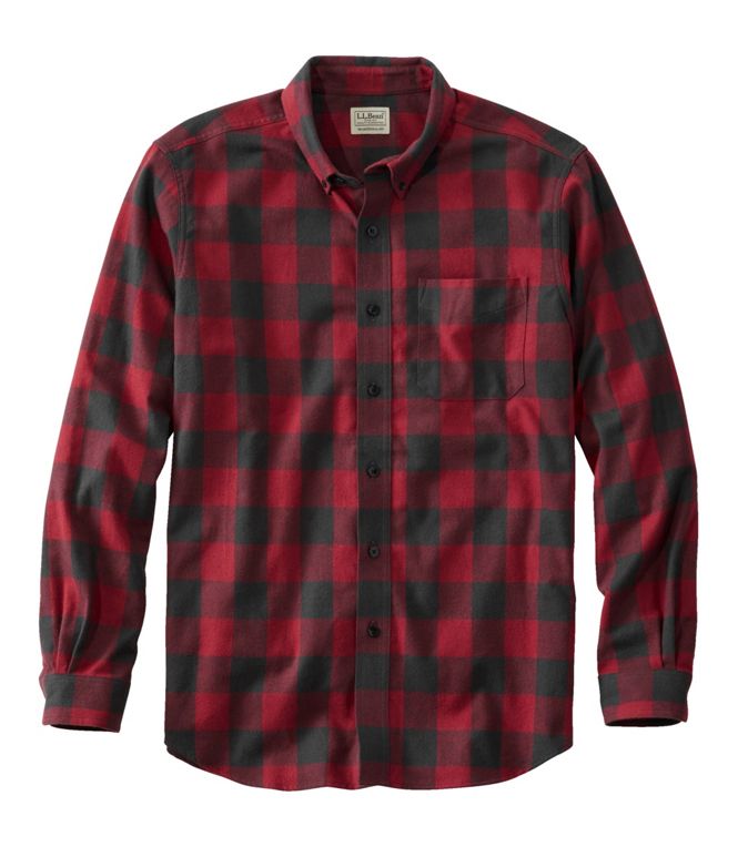 L.L.Bean Men's Scotch Plaid Flannel Shirt – Nantahala Outdoor Center  Outfitters