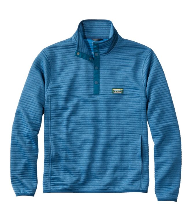 L.L.Bean Men's Airlight Knit Pullover Light Ocean
