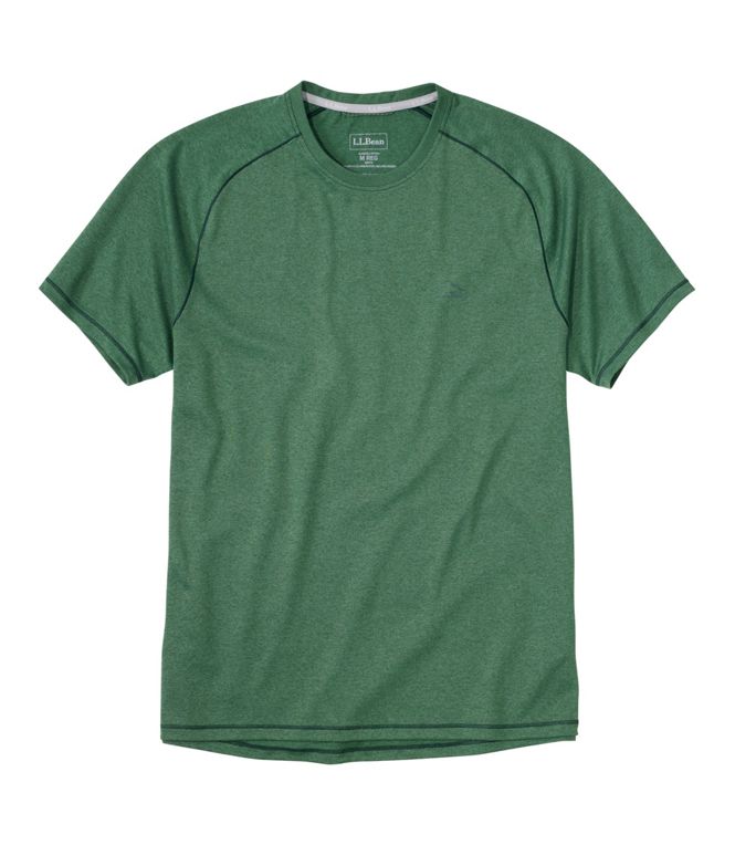 L.L.Bean Men's Beans Access Trail Tee Evergreen