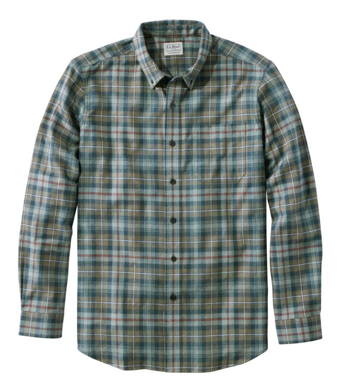 L.L.Bean Men's Scotch Plaid Flannel Shirt  Nantahala Outdoor Center  Outfitters