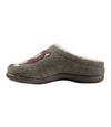 L.L. Bean Women's Daybreak Scuff Motif 2 Dusty Olive Forest Friends Inner Side