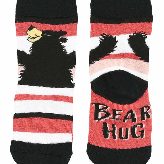 Lazyone Bear Hug Pink Infant Sock