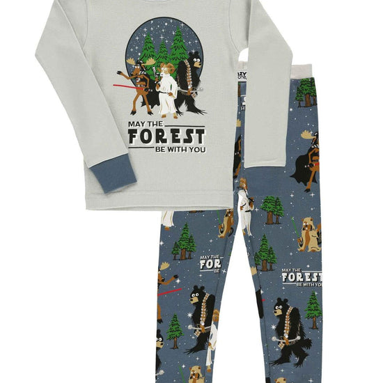 Lazyone Kid's May The Forest Be With You PJ Set