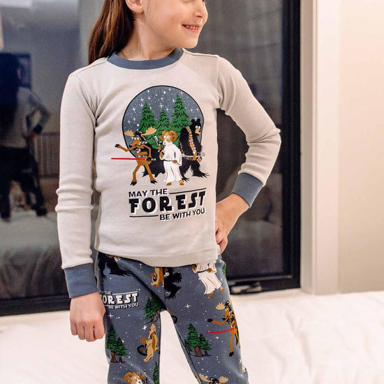 Lazyone Kid's May The Forest Be With You PJ Set