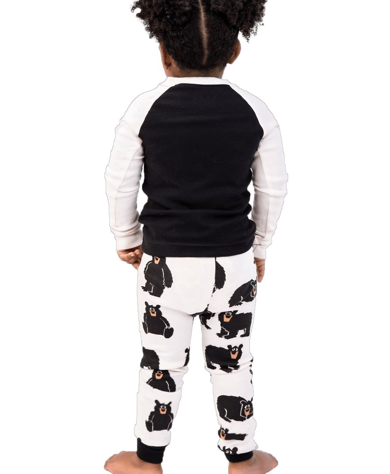 Lazyone Sister Bear Kid Long Sleeve Pajama Set