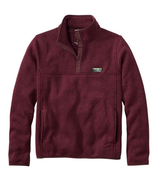 L.L.Bean Men's Bean's Sweater Fleece Pullover