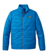 L.L.Bean Men's Mountain Classic Puffer Jacket Blue Water