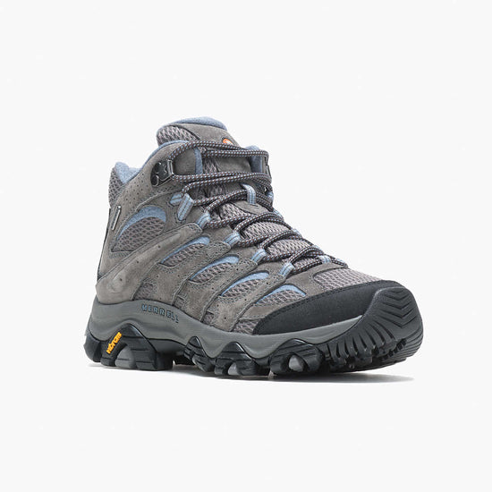 Merrell Women's Moab 3 Mid Waterproof Hiking Boot Granite