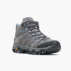 Merrell Women's Moab 3 Mid Waterproof Hiking Boot Granite