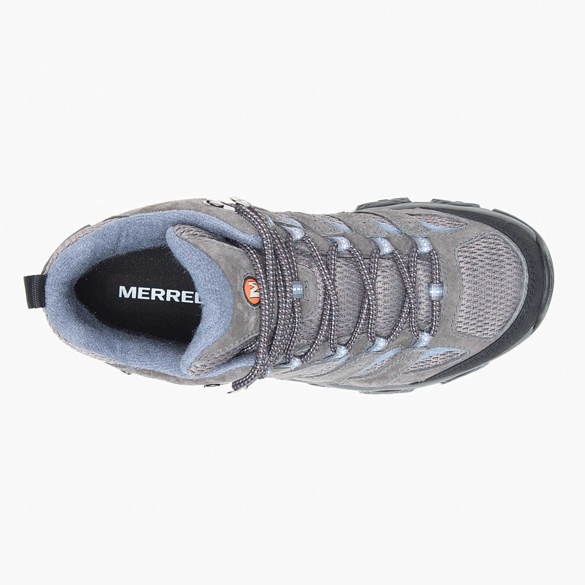 Merrell Women's Moab 3 Mid Waterproof Hiking Boot Granite top