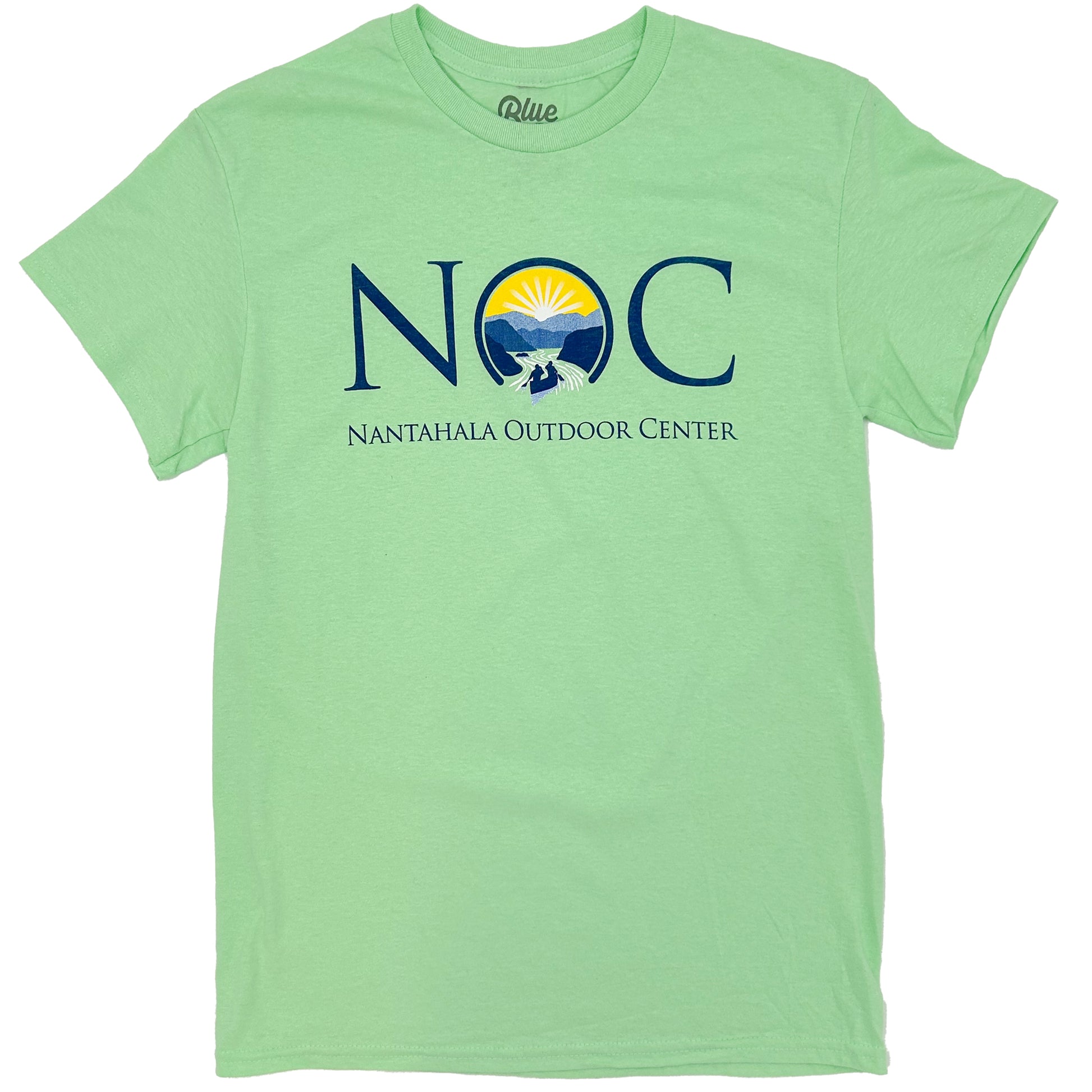 NOC Classic Logo Short Sleeve Mill Dyed Tee Mint