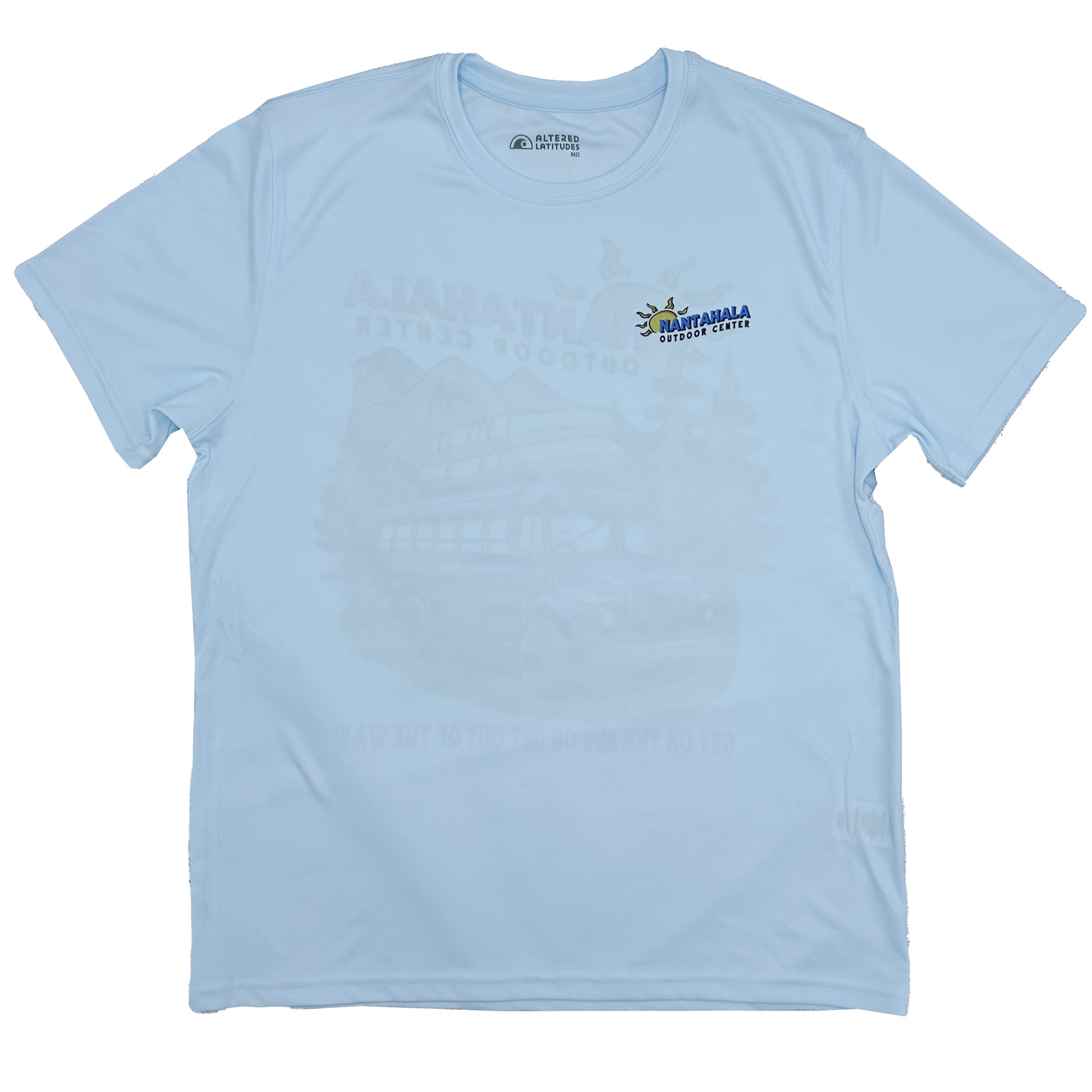 NOC Get on the Bus Solar Tee Arctic Front