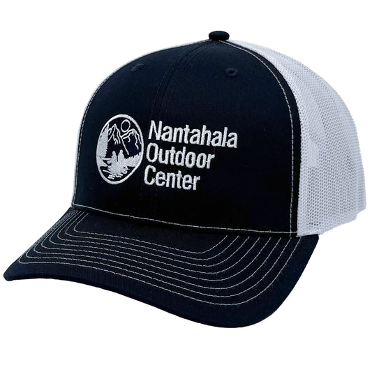 Original Logo Direct Embroidery Hat - Navy/White