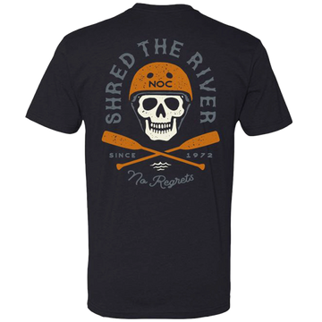 NOC Shred The River SS Tee Black Back