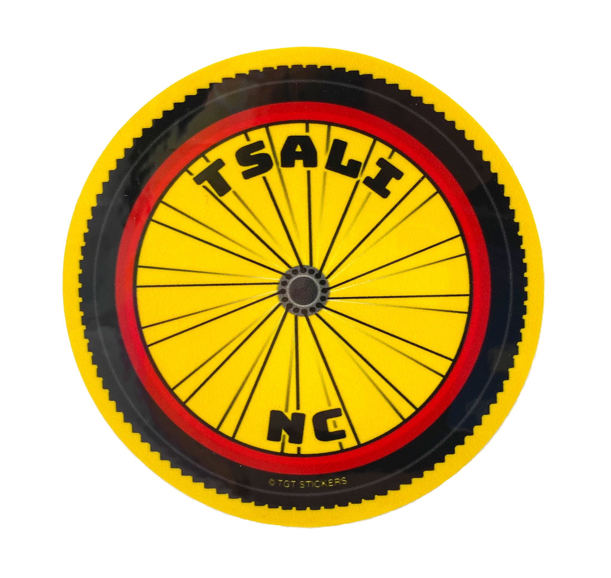 Sticked Wheel NOC Sticker Wheel Tsali – Nantahala Outdoor Center Outfitters