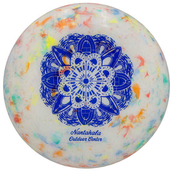 NOC Frsibee Recycled Umax Mandala Blue Print