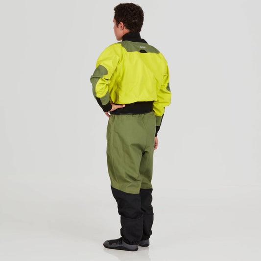 NRS Men's Axiom GORE-TEX Pro Dry Suit Chartreuse