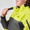 NRS Men's Endurance Splash Jacket Graphite Neck Strap