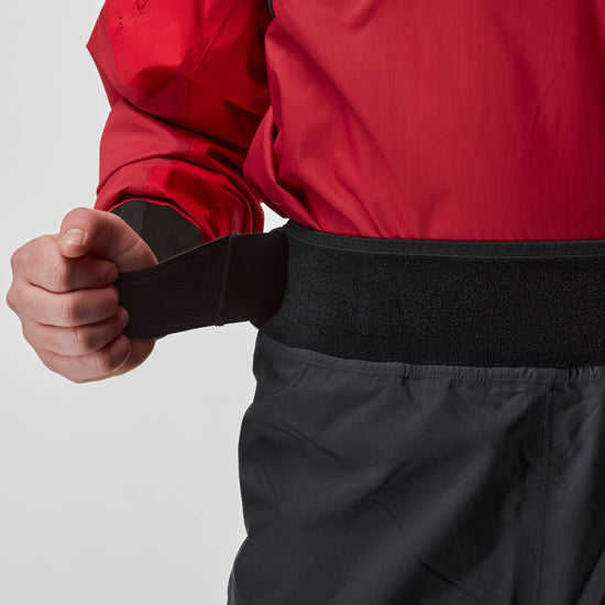 NRS Men's Endurance Splash Pants Black Waist Strap