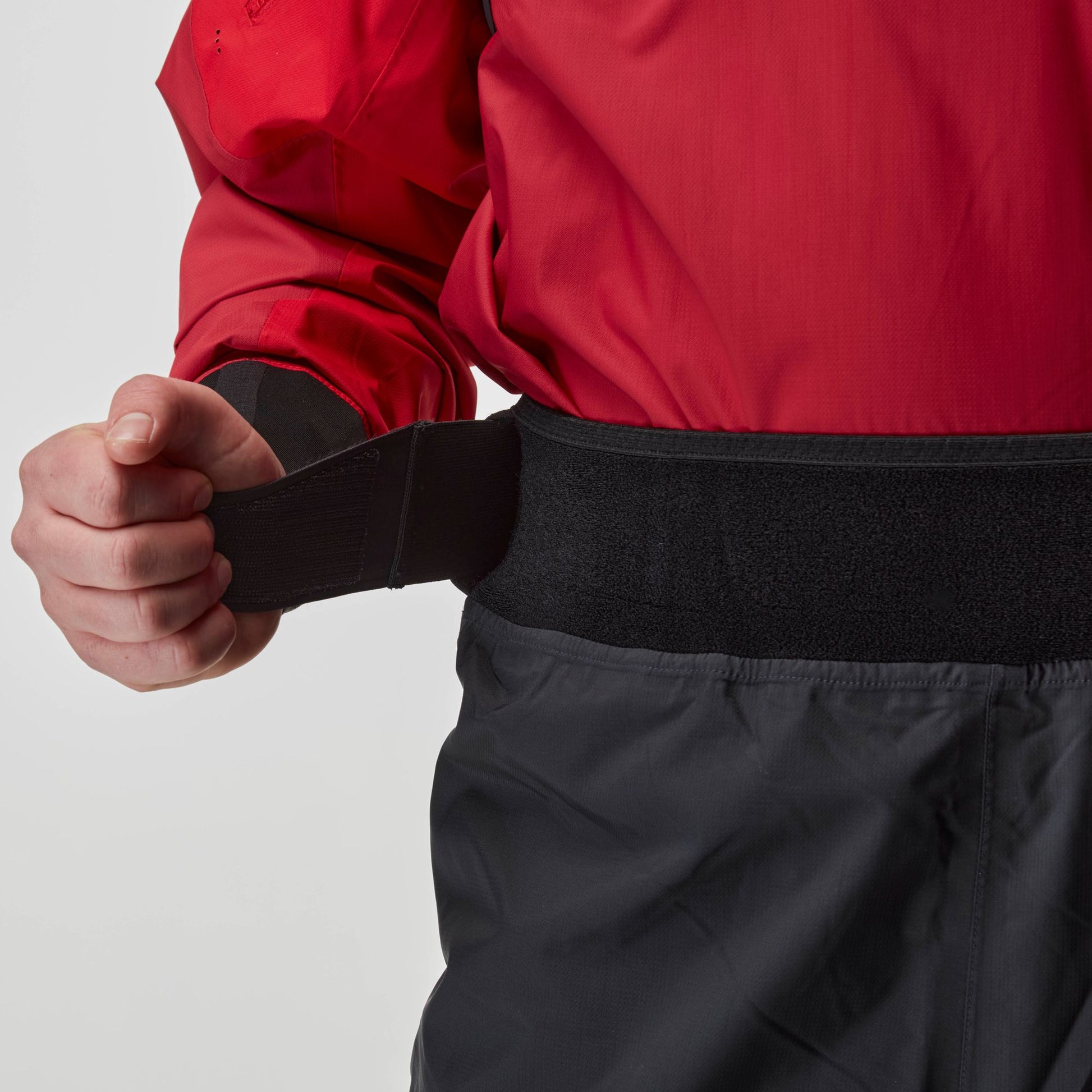 NRS Men's Endurance Splash Pants Black Waist Strap