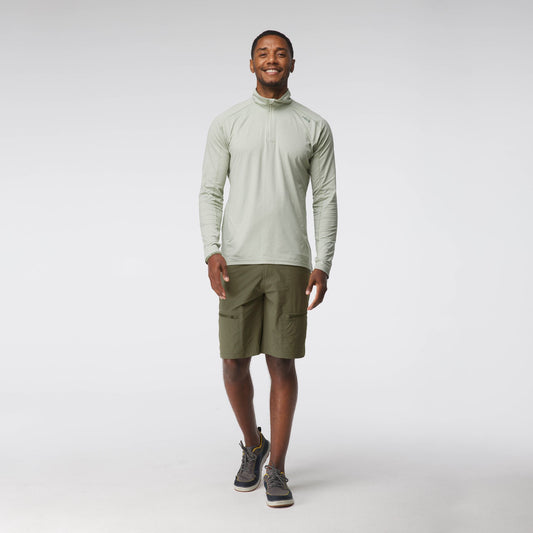 NRS Men's Guide Short Dark Olive Model Front