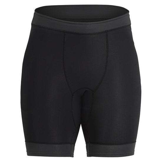 NRS Men's Hydroskin 0.5 Shorts Black Graphite Front