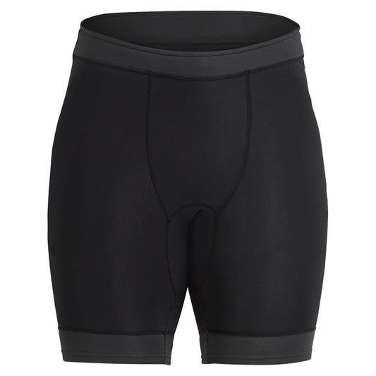 NRS Men's Hydroskin 0.5 Shorts Black Graphite Front