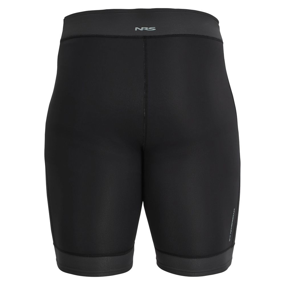 NRS Men's Hydroskin 0.5 Shorts Black Graphite Back