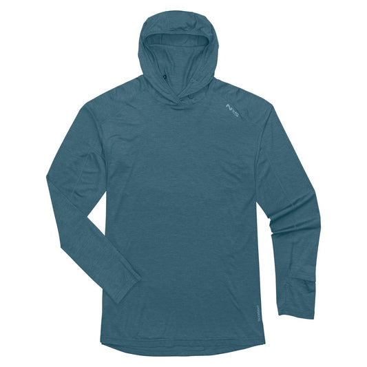 NRS Men's Silkweight Hoodie Stealth Front