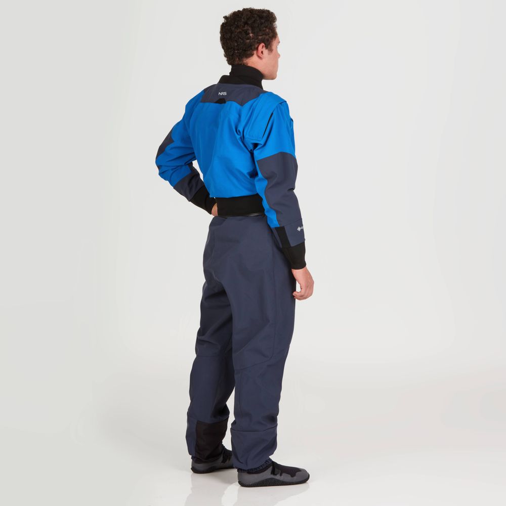 NRS Men's Axiom GORE-TEX Pro Dry Suit Blue Back