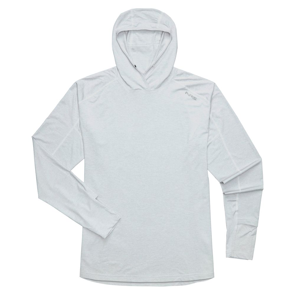 NRS Men's Silkweight Hoodie Moonlight Front
