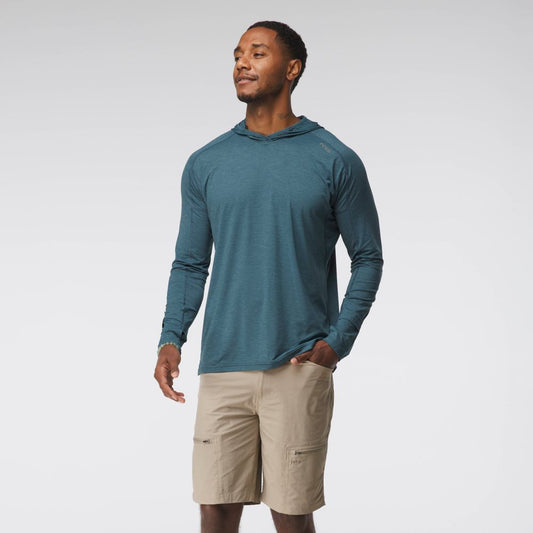 NRS Men's Silkweight Hoodie Stealth