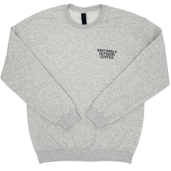 Nantahala Doodle Crewneck Ash Front