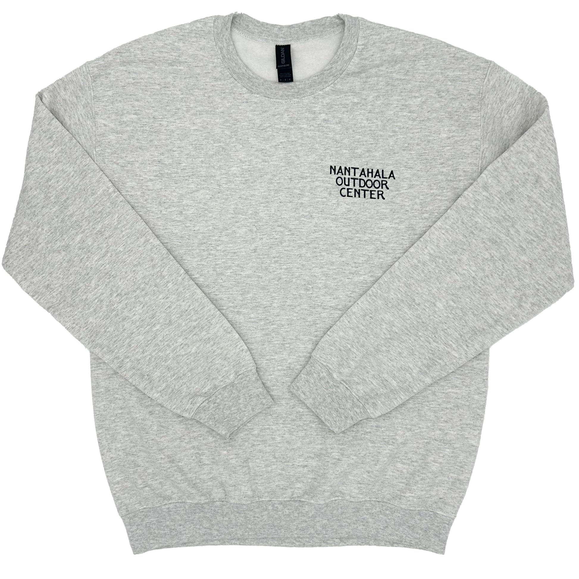 Nantahala Doodle Crewneck Ash Front