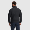 OR Men's Transcendent Down Jacket Black On Model Back