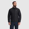 OR Men's Transcendent Down Jacket Black On Model Front