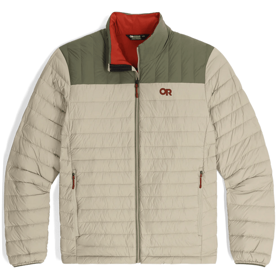 OR Men's Transcendent Down Jacket Pro Khaki Ranger Green