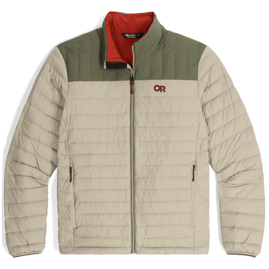 OR Men's Transcendent Down Jacket Pro Khaki Ranger Green