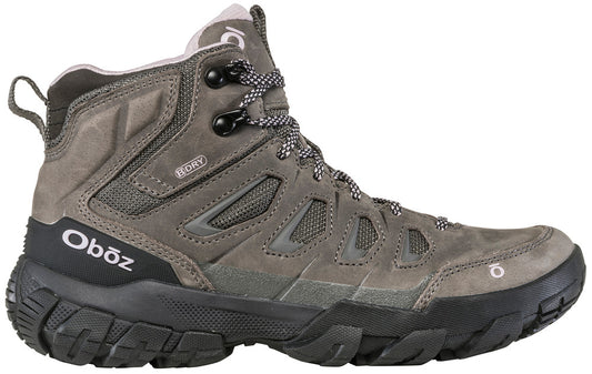 Oboz Women's Sawtooth X Mid Waterproof Hiking Boots Charcoal