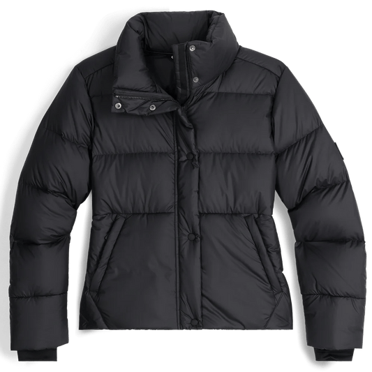 Outdoor Research Women's Coldfront Down Jacket Solid Black