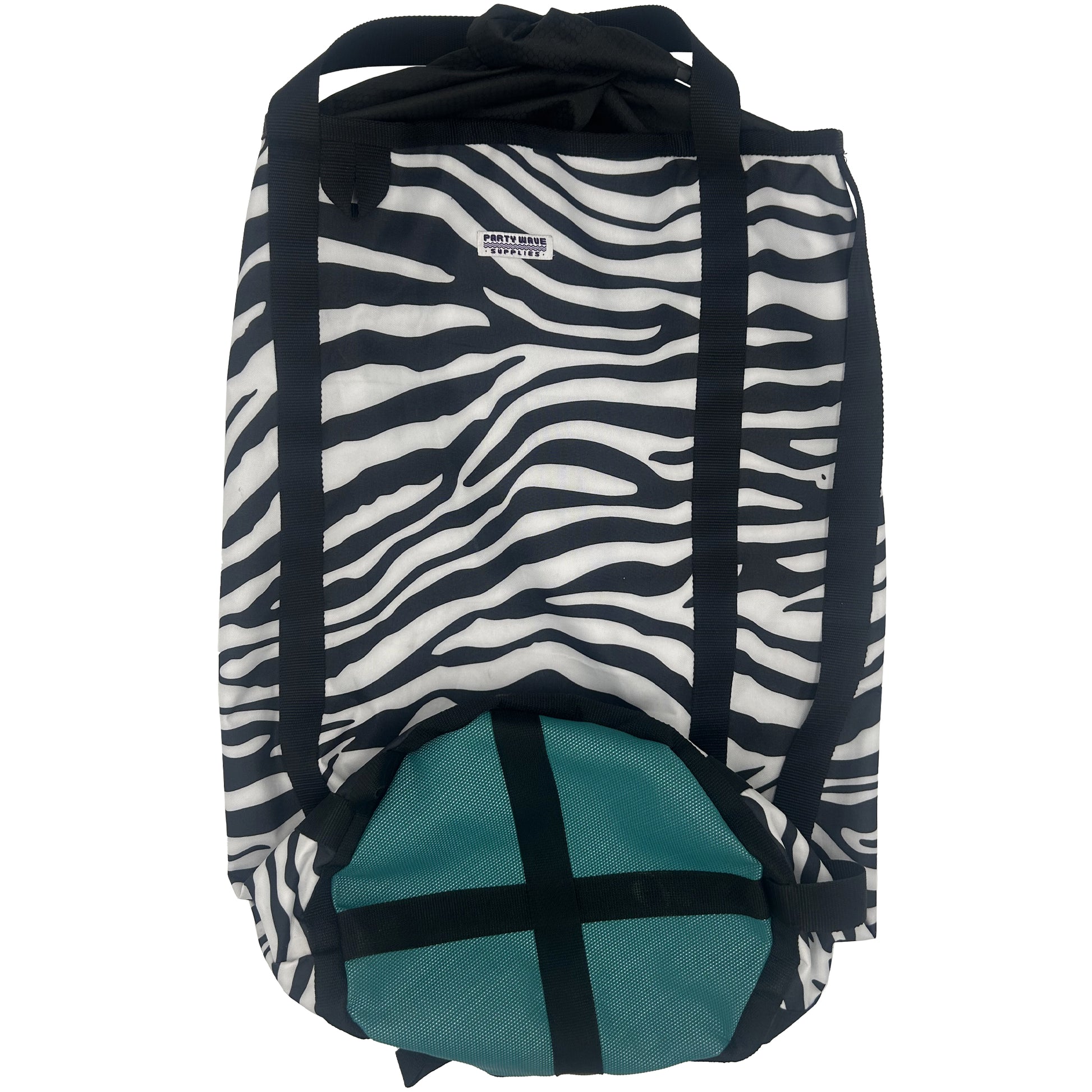 Party Wave Supplies Tall Boy Gear Bag for Spud Inflatable Kayak - Zebra