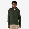 Patagonia Men's Better Sweater Fleece Jacket Torrey Pine Green On Model Front