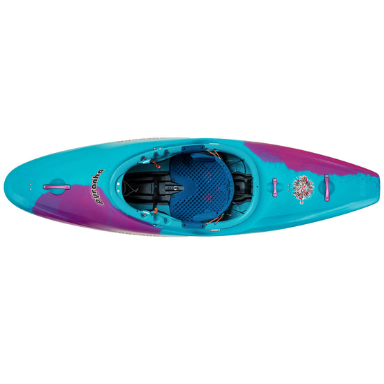 Pyranha Firecracker Whitewater Kayak with Elite Outfitting - Cotinga Blue