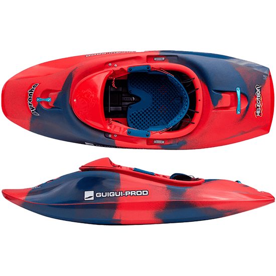 Pyranha Helectron Whitewater Kayak Rosella Red