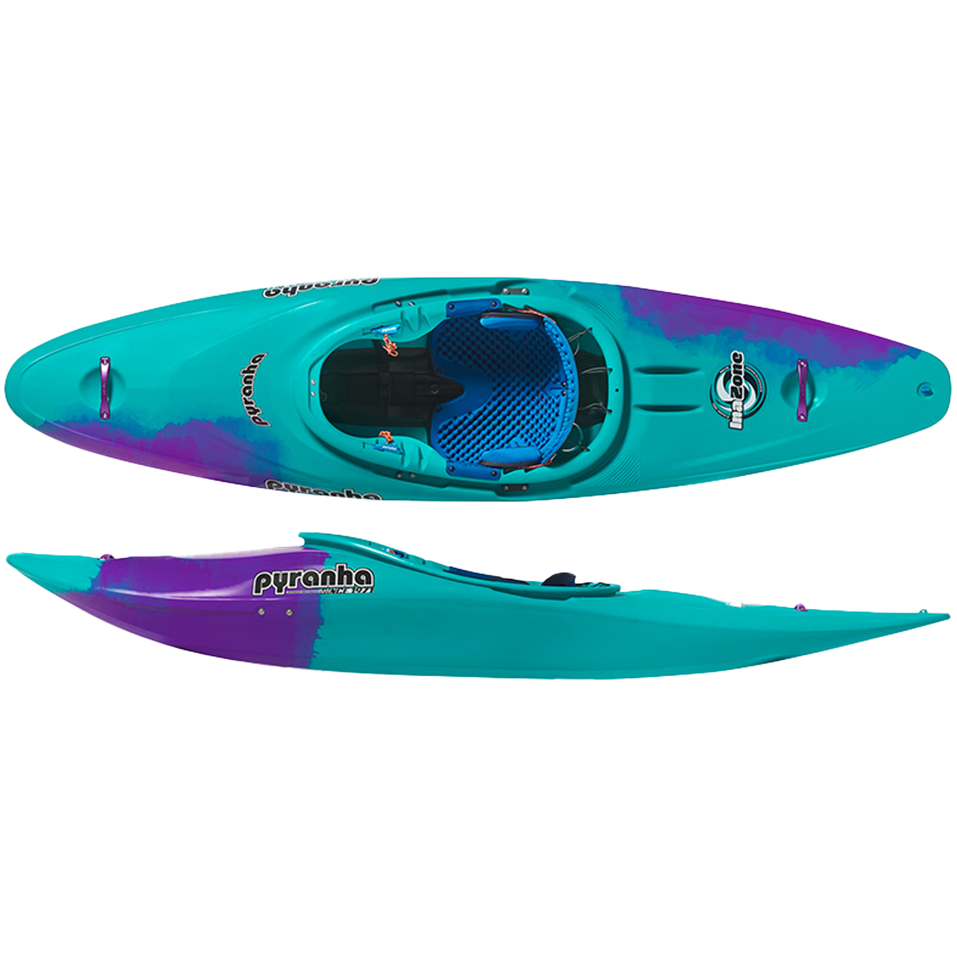 Pyranha Inazone Whitewater Kayak - Purple Mint
