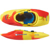 Pyranha Helectron Whitewater Play Kayak - Lava Blast top and side View