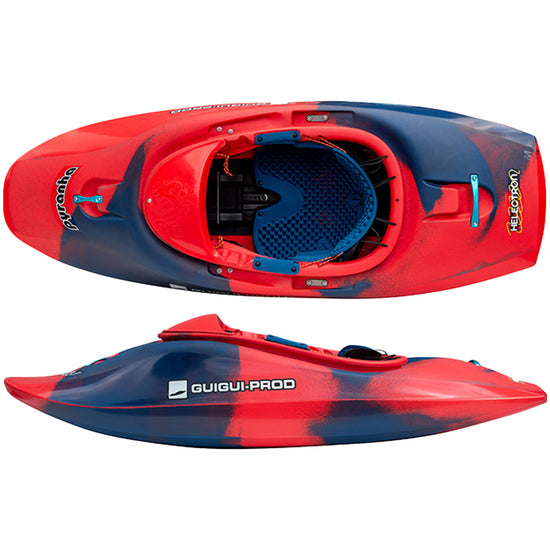 Pyranha Helectron Whitewater Play Kayak Rosella Red