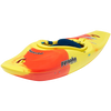 Pyranha Storm Whitewater Half-Slice Kayak Lava Blast Front Bow Angle